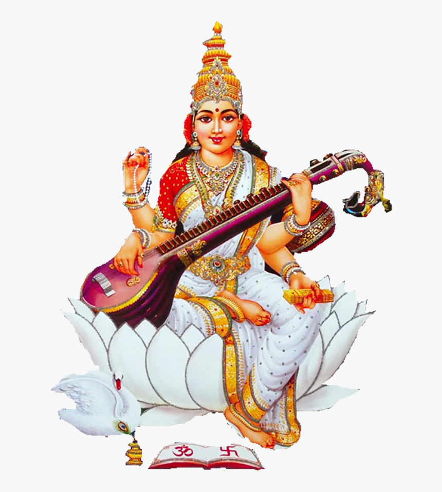 Saraswathi God Png, Transparent Png, Free Download