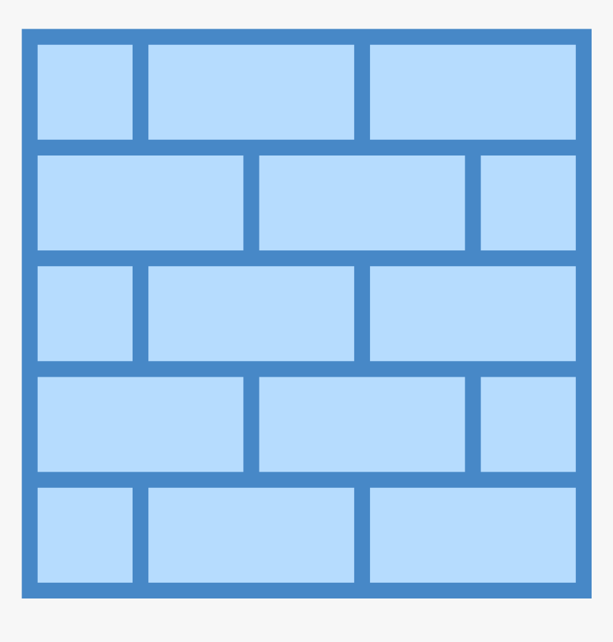 Hd Full - Blue Brick Wall Icon, HD Png Download, Free Download