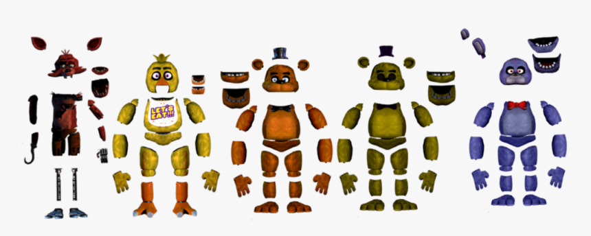 #fnaf 1 Resources Pack - Cartoon, HD Png Download, Free Download