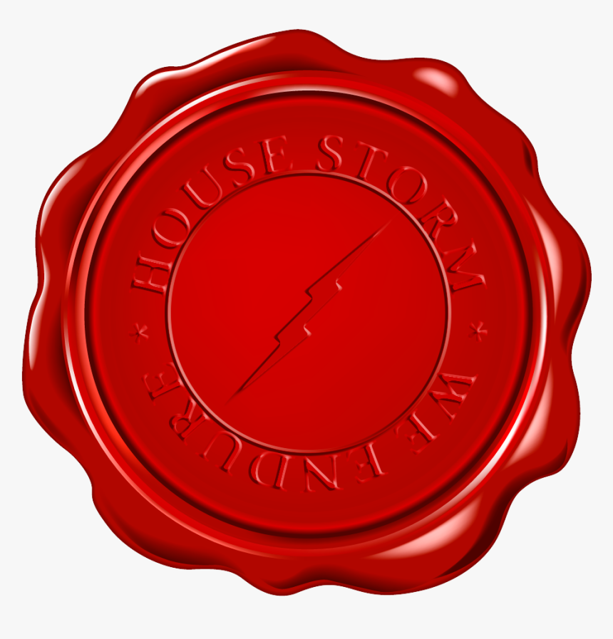 During The Last Century The Use Of Storm As A Surname - Wax Seal, HD Png Download, Free Download