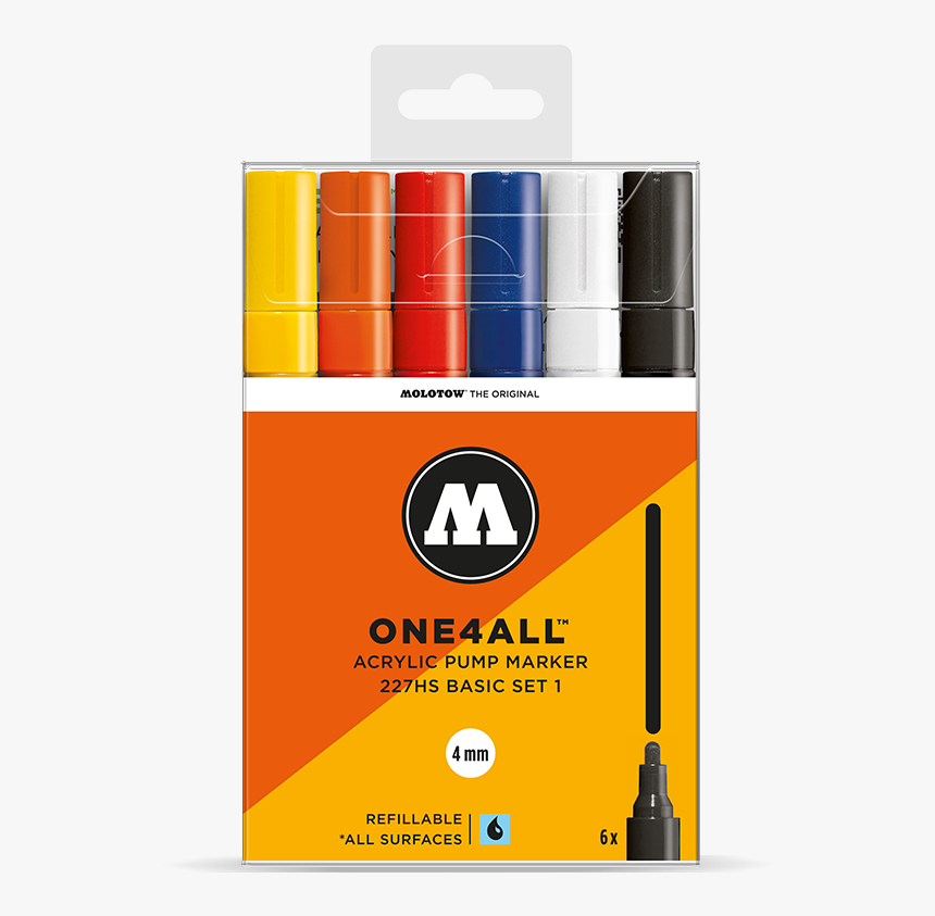 Molotow One4all Pastel Kit, HD Png Download, Free Download