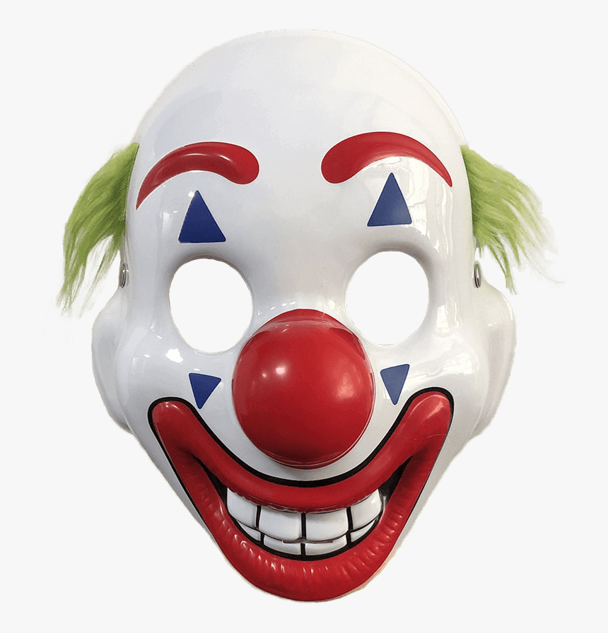 Face Of The Joker Mask - Joker 2019 Mask Png, Transparent Png, Free Download