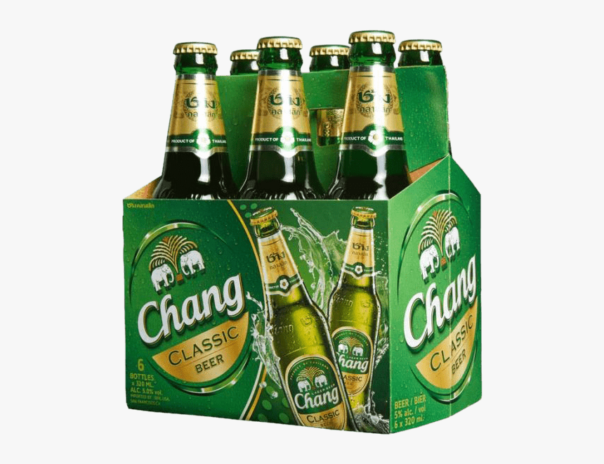 Chang Beer X6 1920ml - Chang Beer, HD Png Download, Free Download
