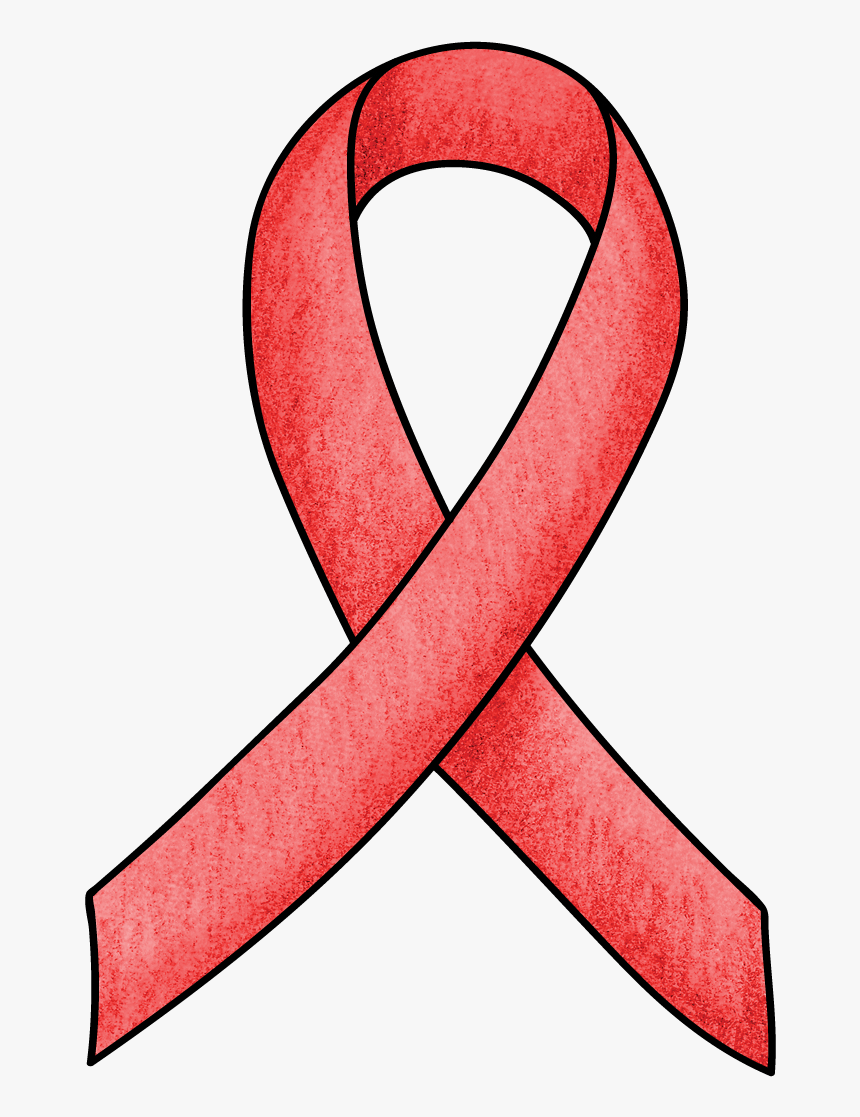 A Red Ribbon To Encourage Kids To Remain Drug Free, HD Png Download, Free Download