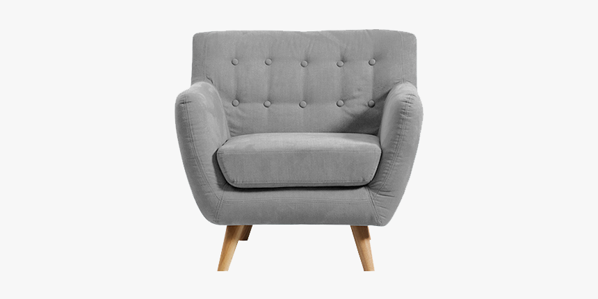 One Seater Sofa Png, Transparent Png, Free Download