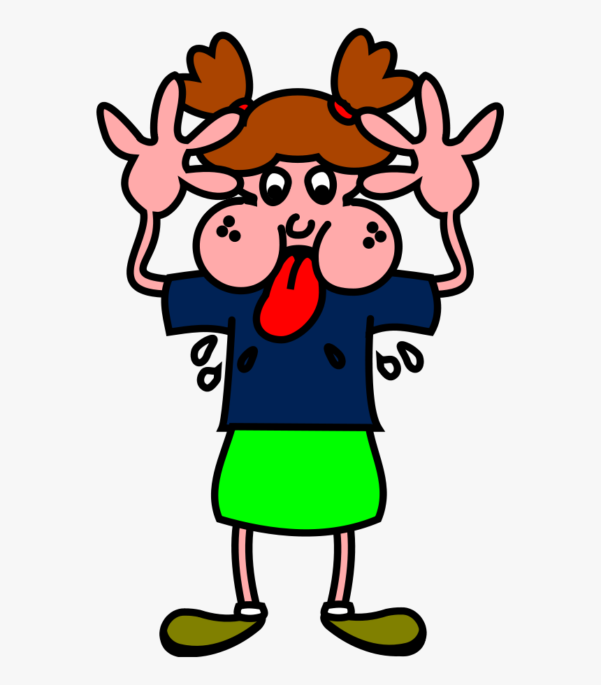 Girl Clip Art Free Clipart Images - Rude Clip Art, HD Png Download, Free Download