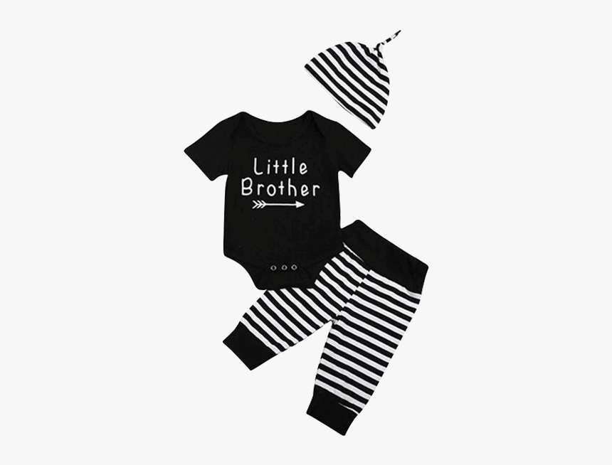 Petite Bello Clothing Set 0-6 Months Little Brother - Pajamas, HD Png Download, Free Download