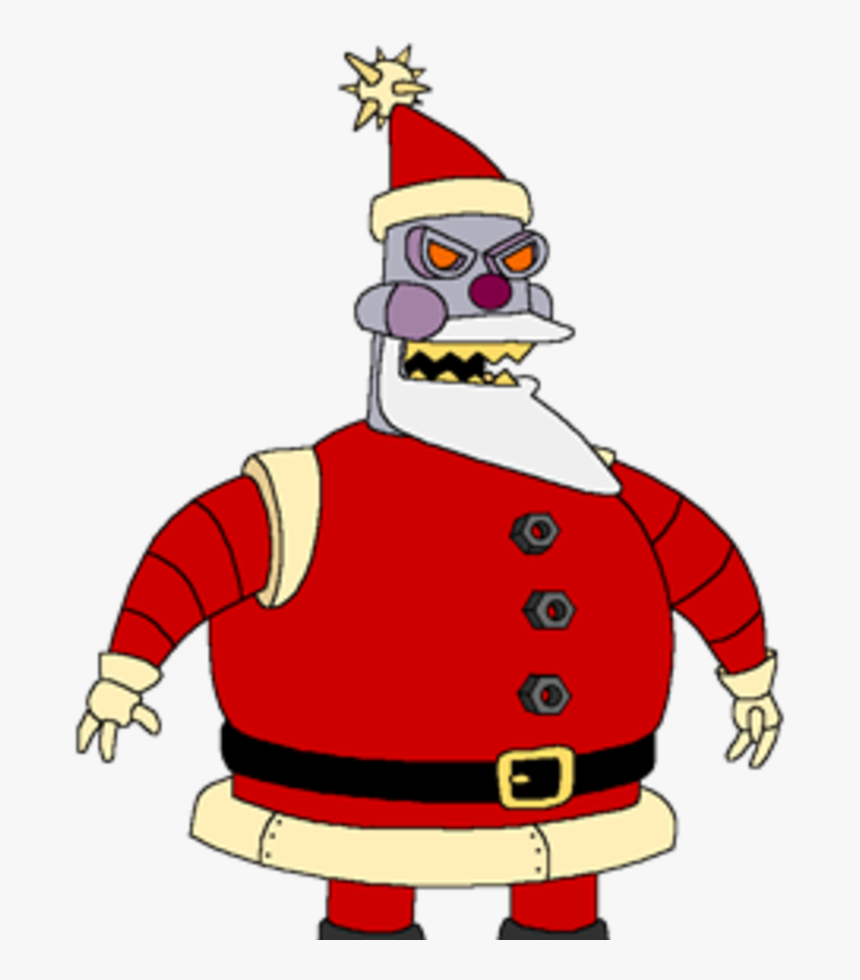 Robotsantaonice - Santa Claus Futurama, HD Png Download, Free Download