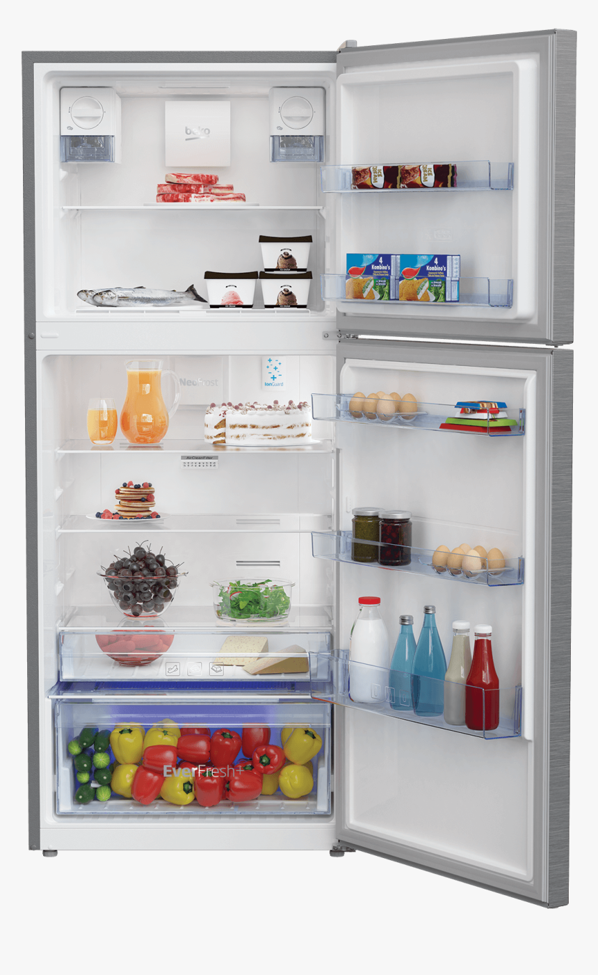 Fridge Freezer Rdnt440e50vzp - Beko Fridge Kenya, HD Png Download, Free Download