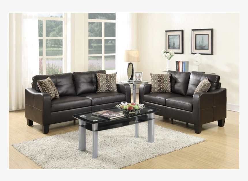 Charcoal Living Room Sets With Recliner, HD Png Download, Free Download