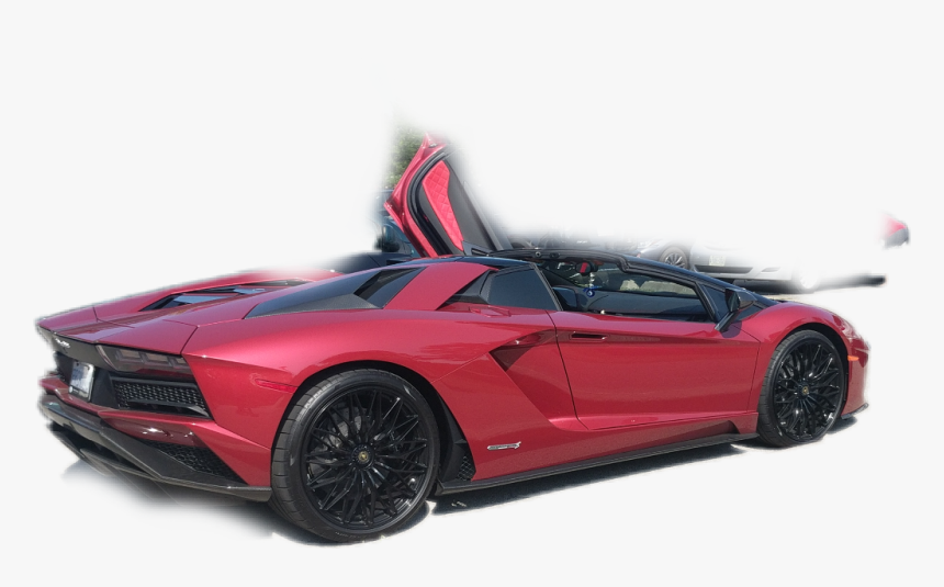Red Lamborghini - Lamborghini Aventador, HD Png Download, Free Download