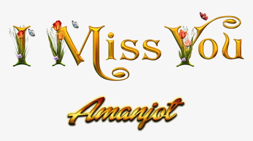 Amanjot Miss You Name Png - Akshay Names, Transparent Png, Free Download