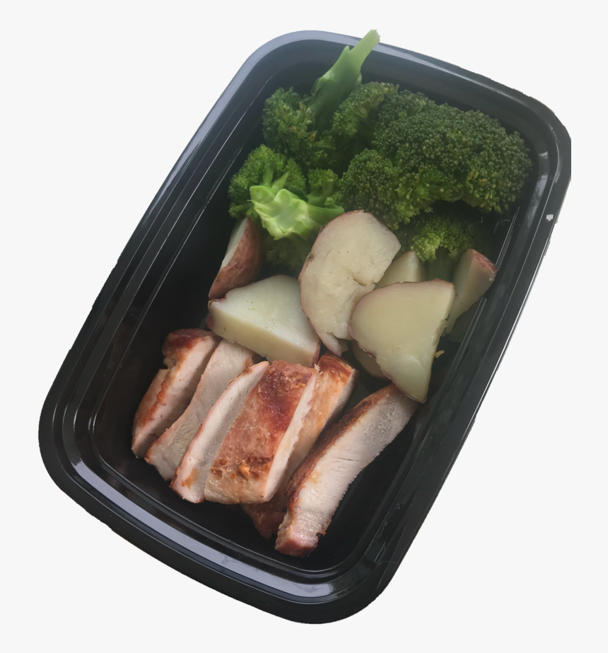 Pork Loin W/ Red Potato - Broccoli, HD Png Download, Free Download