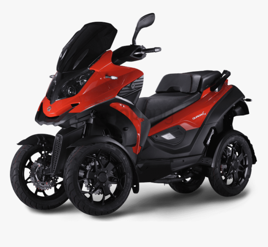 Clipart Free Download Is Motorcycle Technology Going - 4 Wheel Scooter Bike, HD Png Download, Free Download