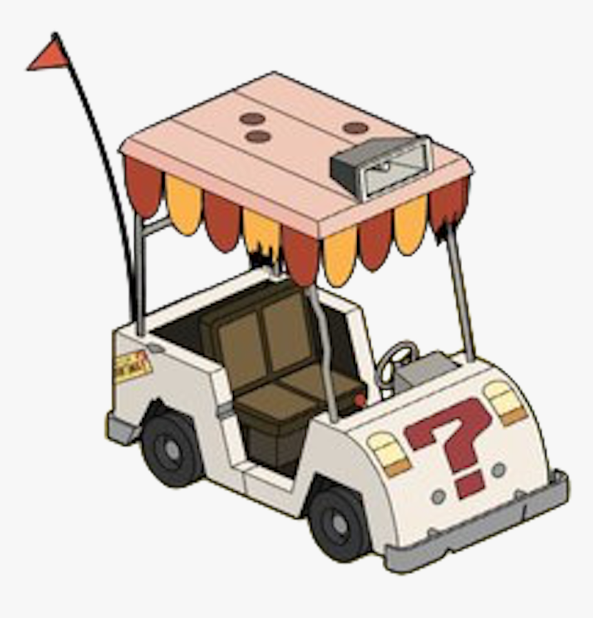 Mystery Cart - Golf Cart, HD Png Download - kindpng.
