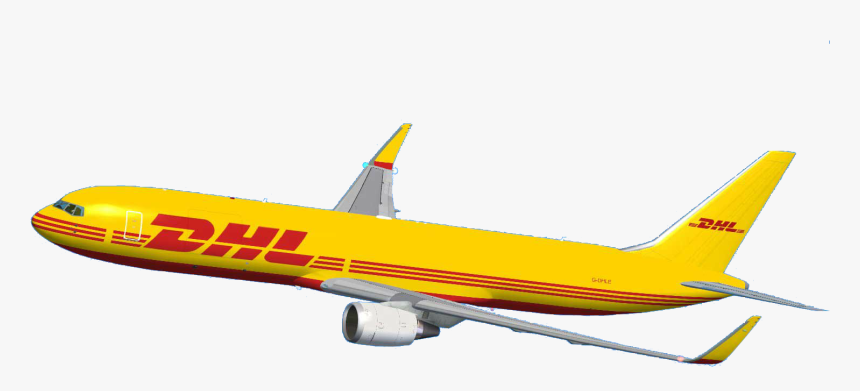 Dhl Airplane Png , Png Download - Dhl Plane Png, Transparent Png, Free Download