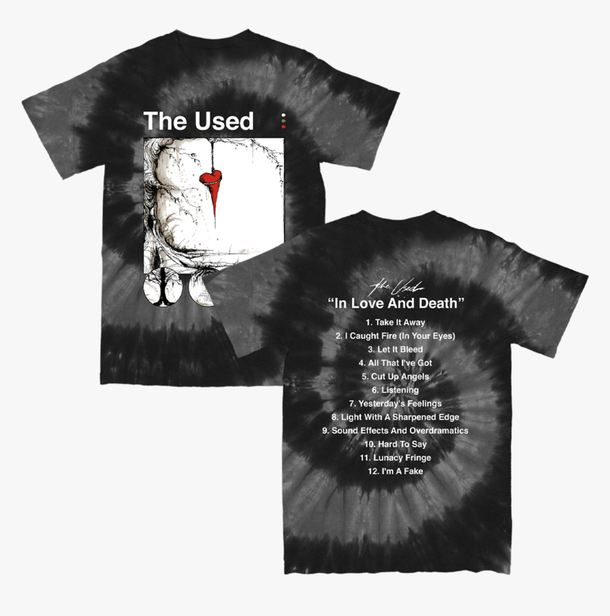 In Love And Death Tee - Used In Love And Death, HD Png Download, Free Download