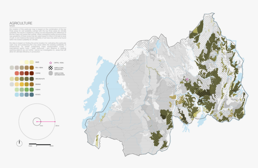 Mappingrwanda Agriculture Groundnuts - Atlas, HD Png Download, Free Download