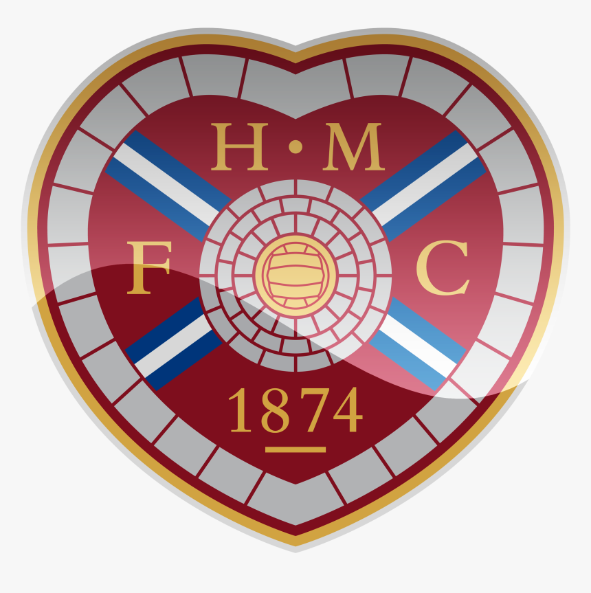 Heart Of Midlothian Fc Hd Logo Png Heart Of Midlothian Png, Transparent Png kindpng