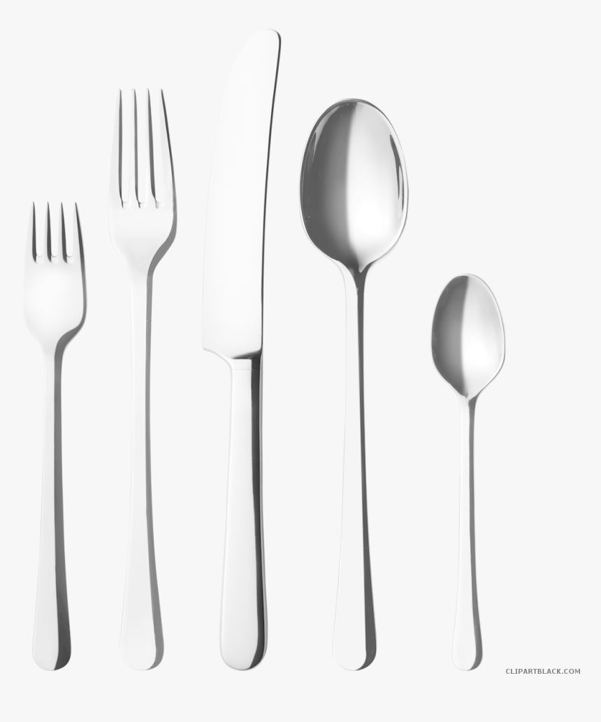 Fork Knife And Spoon Clipart - Knife, HD Png Download, Free Download