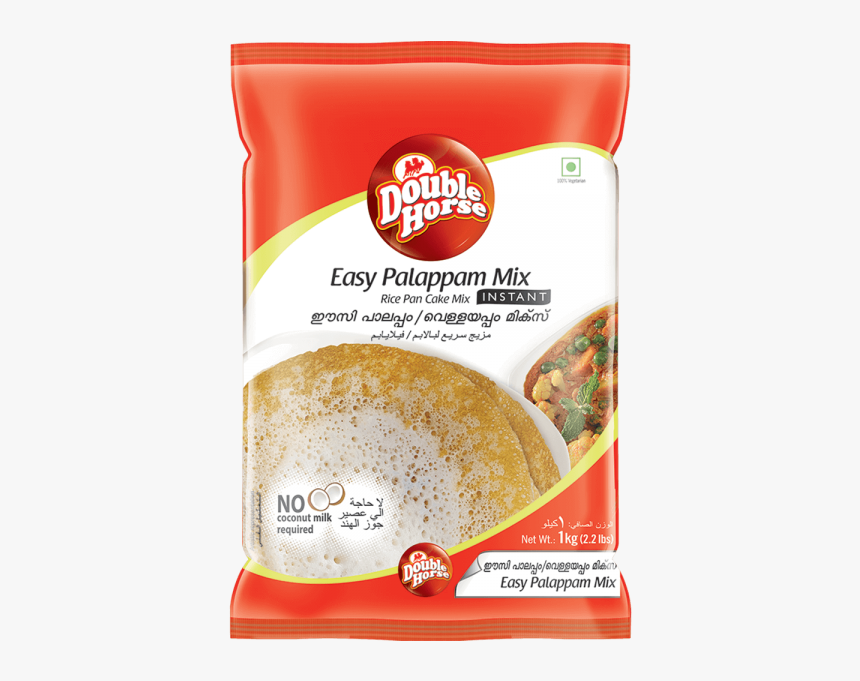 Easy Palappam Mix 1kg - Double Horse Palappam Powder, HD Png Download, Free Download