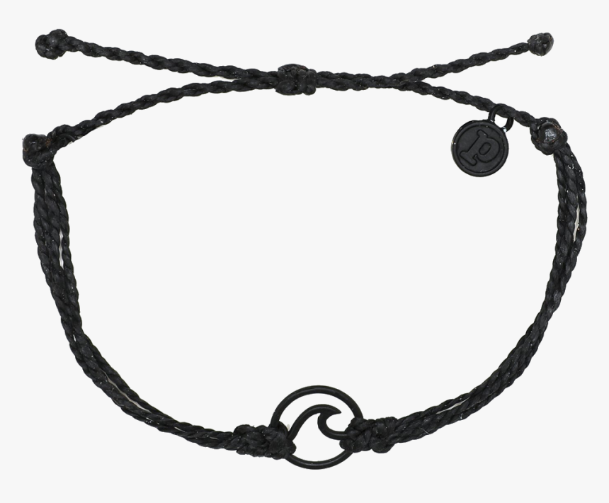 #png #jewelry #bracelet #anklet #freetoedit - Pura Vida Black Wave Bracelet, Transparent Png, Free Download