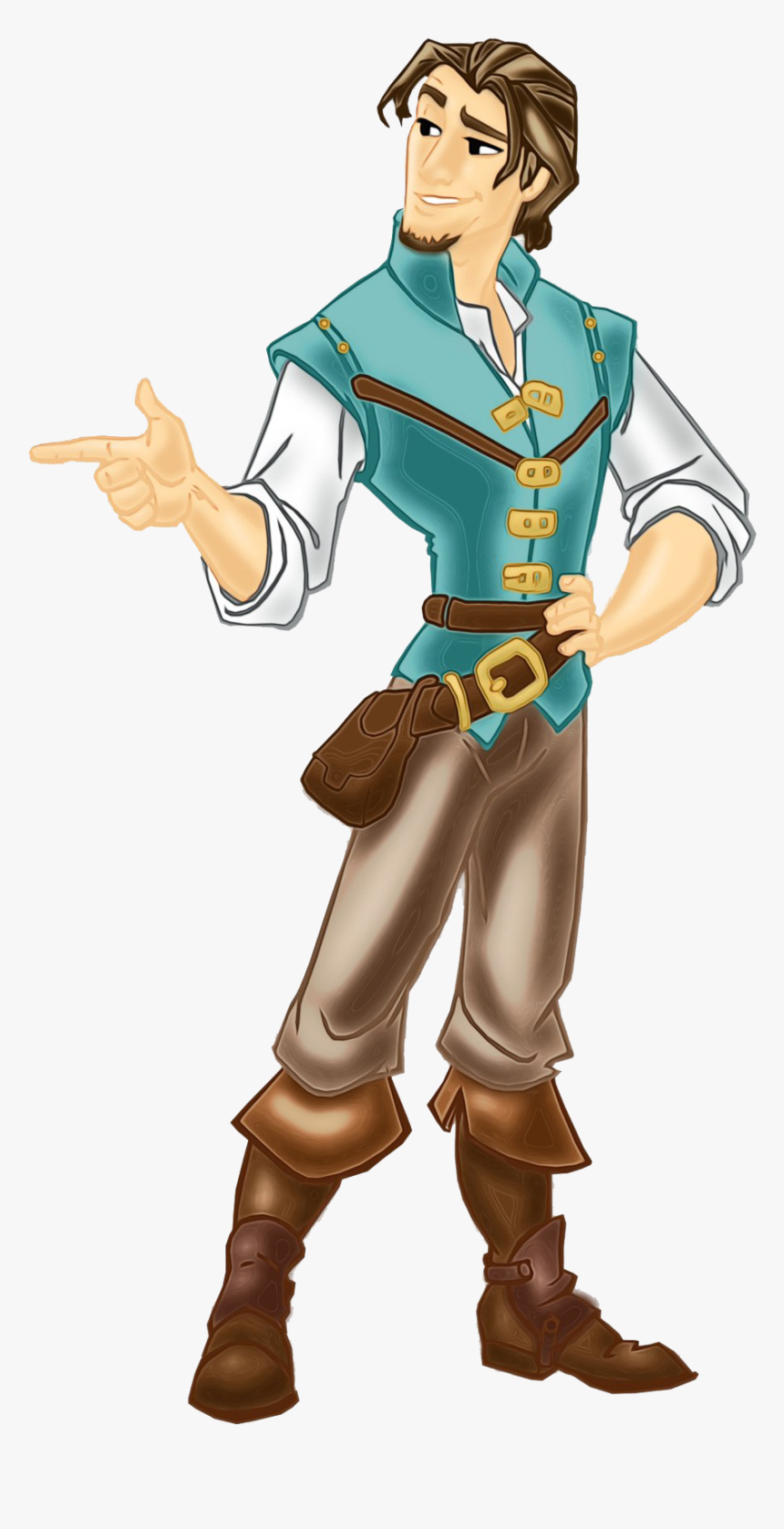 Flynn Rider Png Image Transparent - Flynn Rider Tangled The Series, Png Download, Free Download