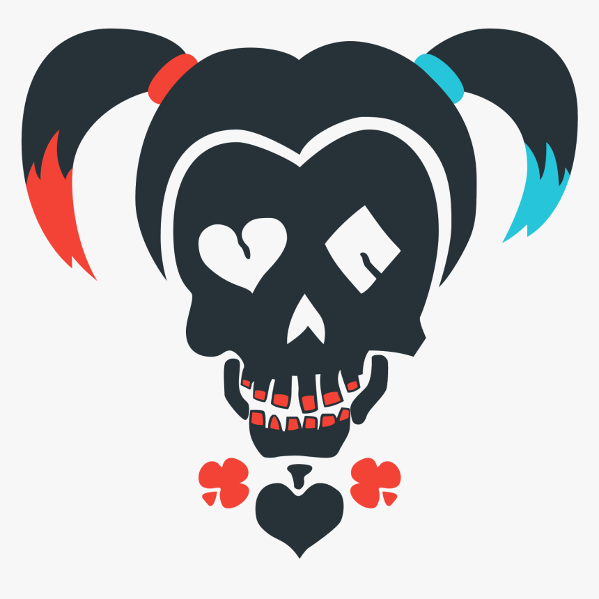 Harley Quinn Logo Vector - Harley Quinn Logo Transparent, HD Png Download, Free Download