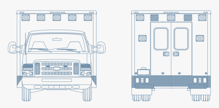 Feature Diagram 3 - Ambulance Diagram, HD Png Download, Free Download