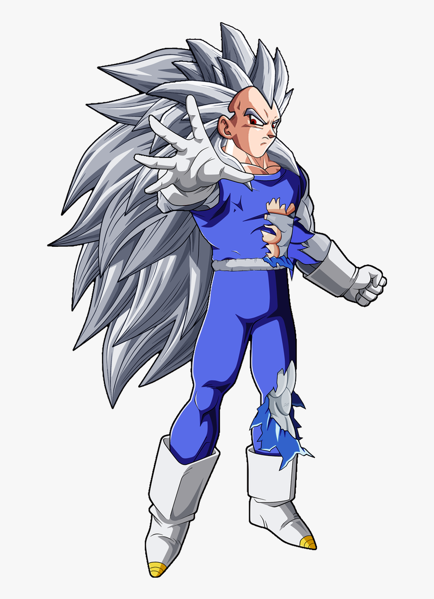 Transparent Goku And Vegeta Png - Vegeta Super Saiyan 3, Png Download, Free Download