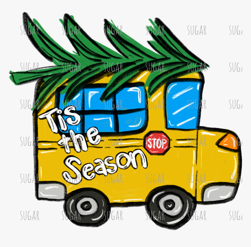 Christmas Mail Truck Clip Art, HD Png Download, Free Download
