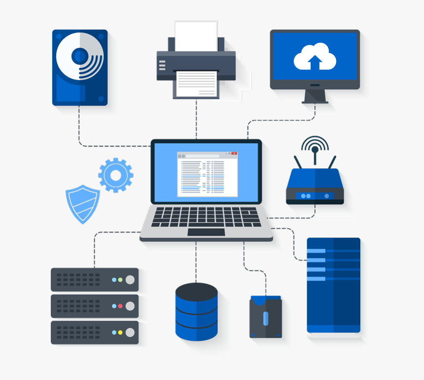 Microsoft Office Computer Router Clip Art, HD Png Download, Free Download