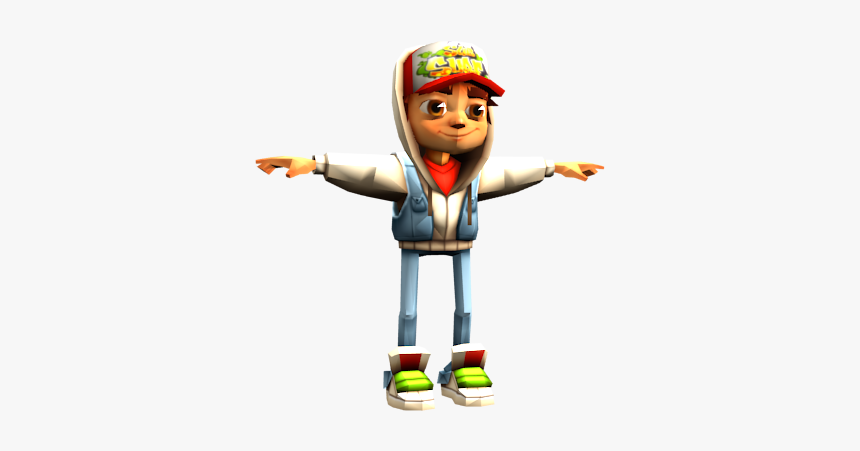 Download Zip Archive - Subway Surfers Jake Model, HD Png Download, Free Download