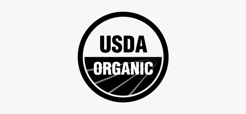 Usda Organic Seal Png - Usda Organic Logo White Png, Transparent Png, Free Download