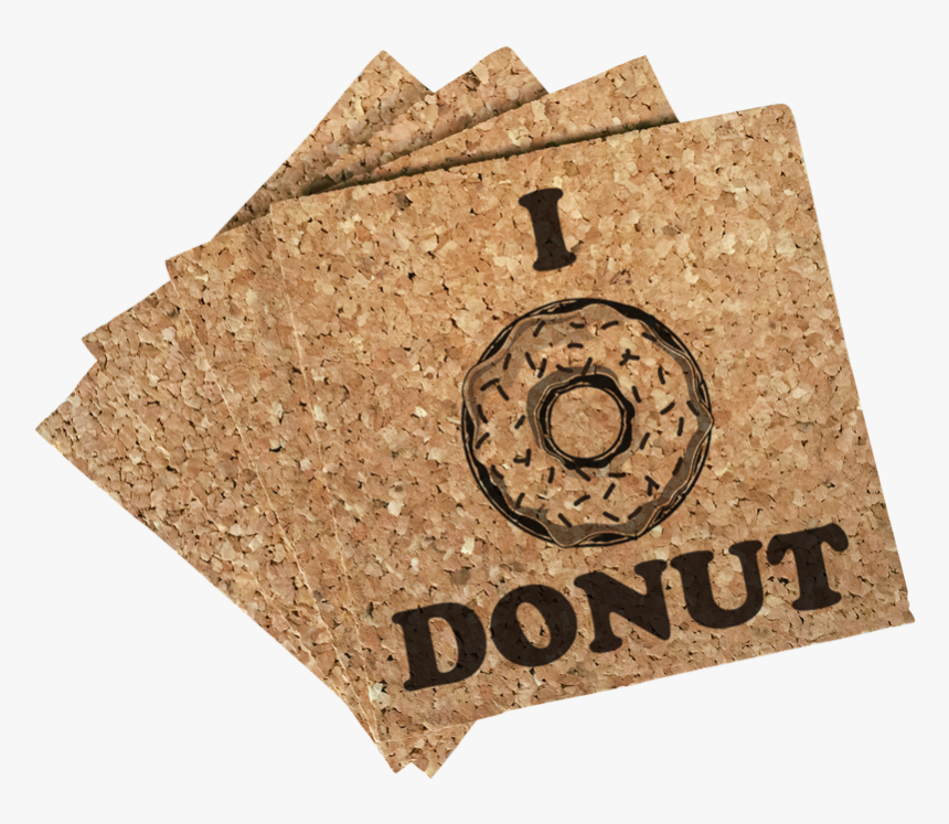 Donut Eco-friendly Cork Coasters - Umbrella, HD Png Download, Free Download