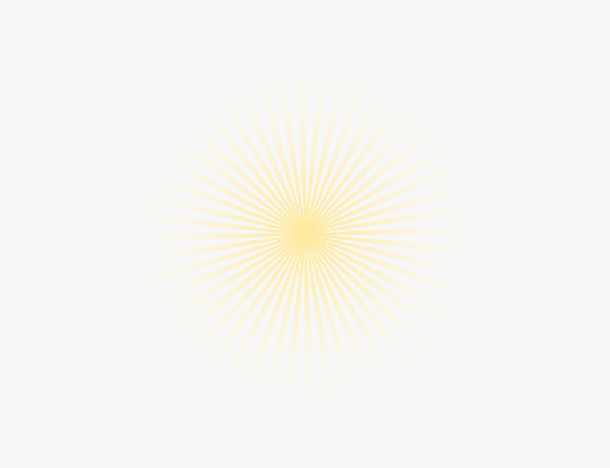Yellow Sun Rays Png - Circle, Transparent Png, Free Download