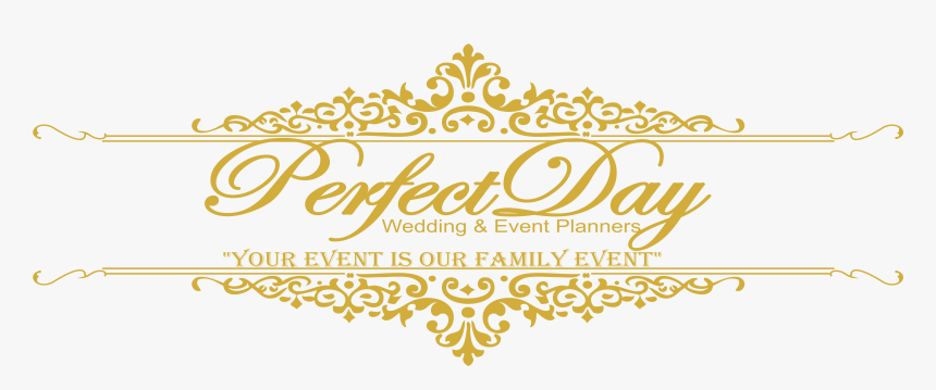 Perfectday Wedding & Event Planners - Calligraphy, HD Png Download, Free Download