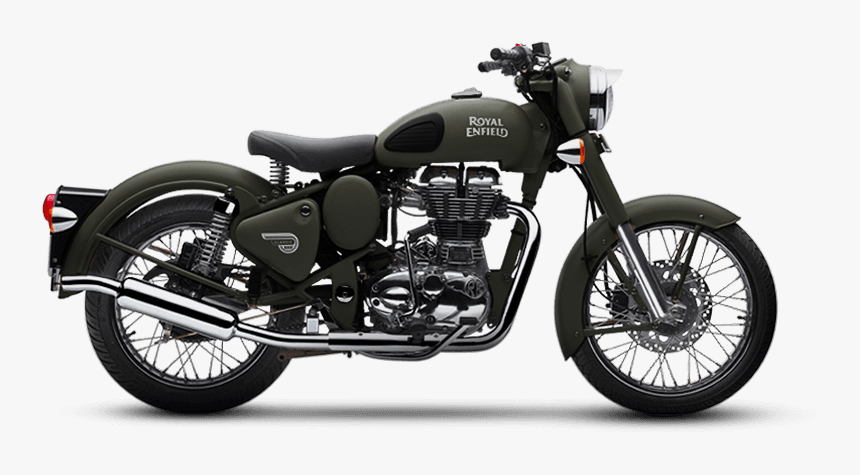 Royal Enfield Classic 500 Battle Green, HD Png Download, Free Download