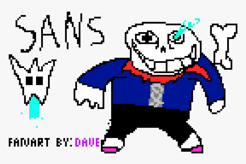 Transparent Sans Png - Sans Fan, Png Download, Free Download