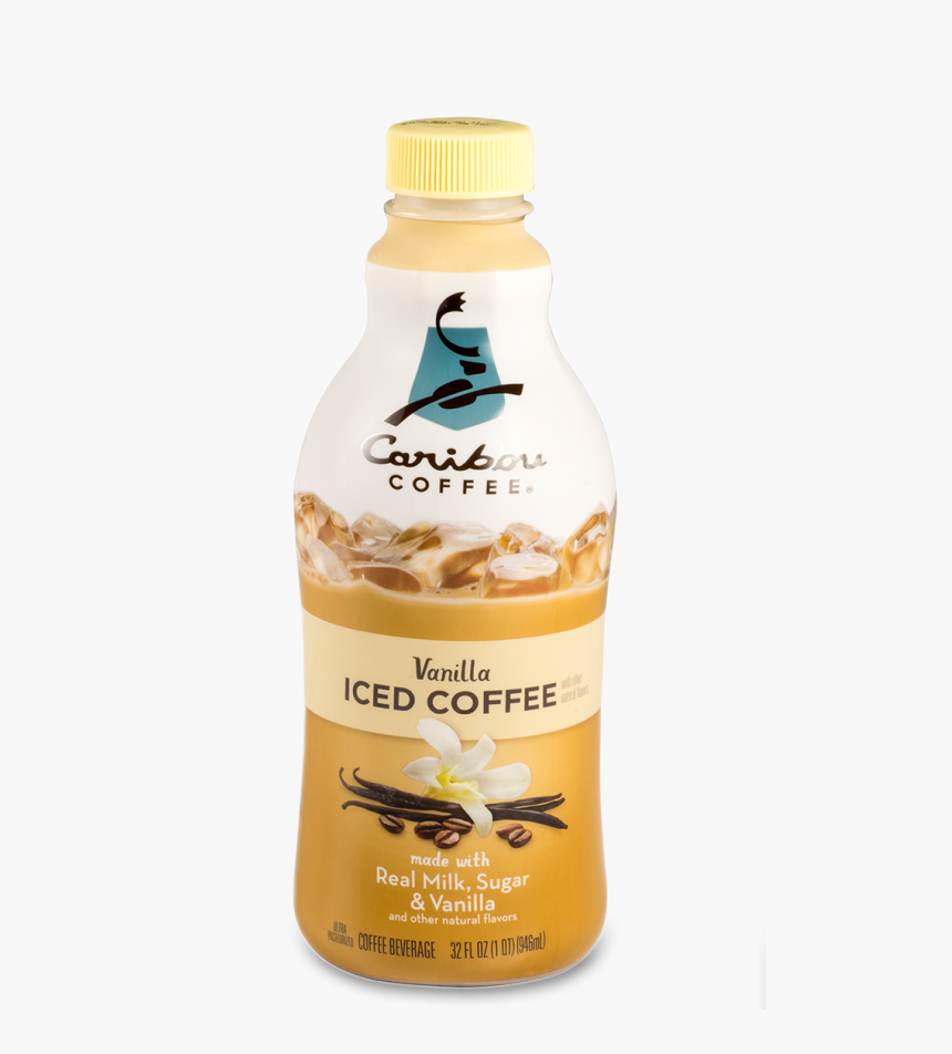 Caribou Vanilla Iced Coffee - Plastic Bottle, HD Png Download, Free Download