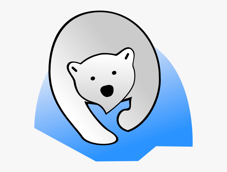 Oso Polar Caricatura Png, Transparent Png, Free Download