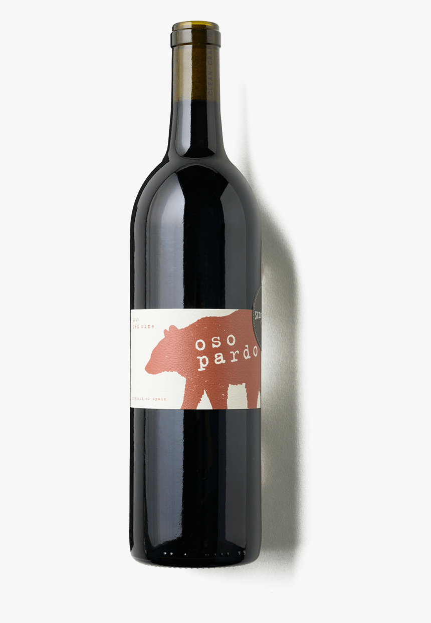 2018 Oso Pardo Red Wine - Wine Bottle, HD Png Download, Free Download
