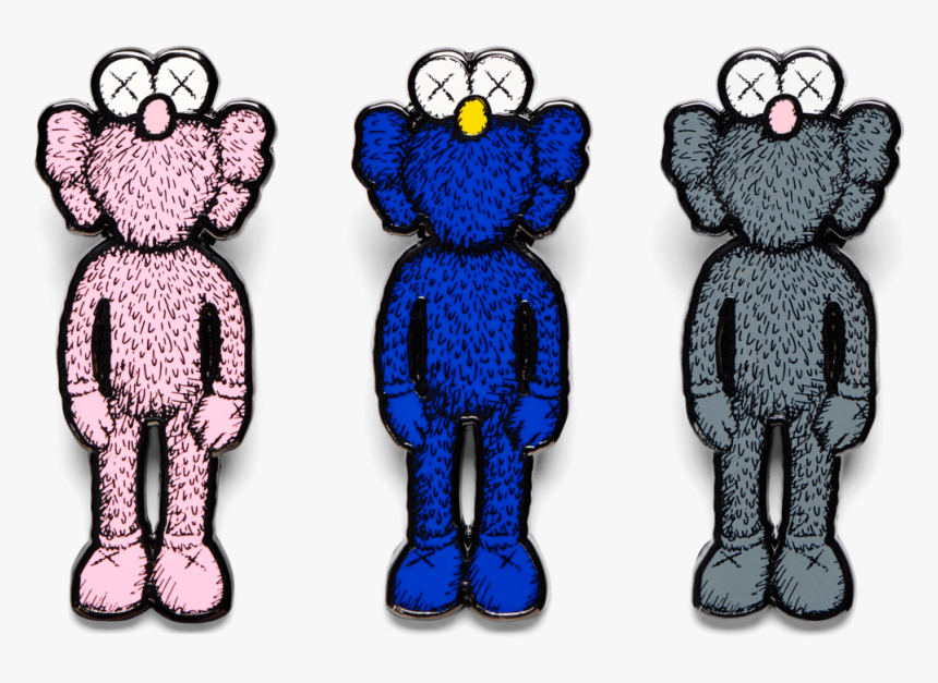 Kaws X Ngv Bff Pin, HD Png Download - kindpng.