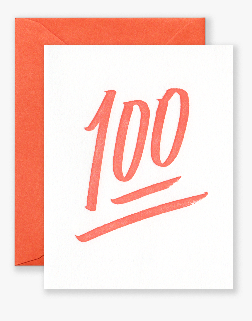 Keep It 100 Greeting Card - Parallel, HD Png Download, Free Download