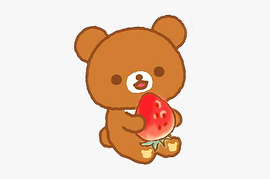 #rilakkuma #korilakkuma #strawberry #ichigo #cute #kawaii - Rilakkuma Strawberry Png, Transparent Png, Free Download