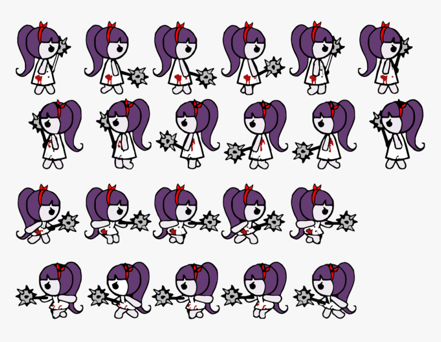 Sprite Game Png - Png Girl Sprite, Transparent Png, Free Download