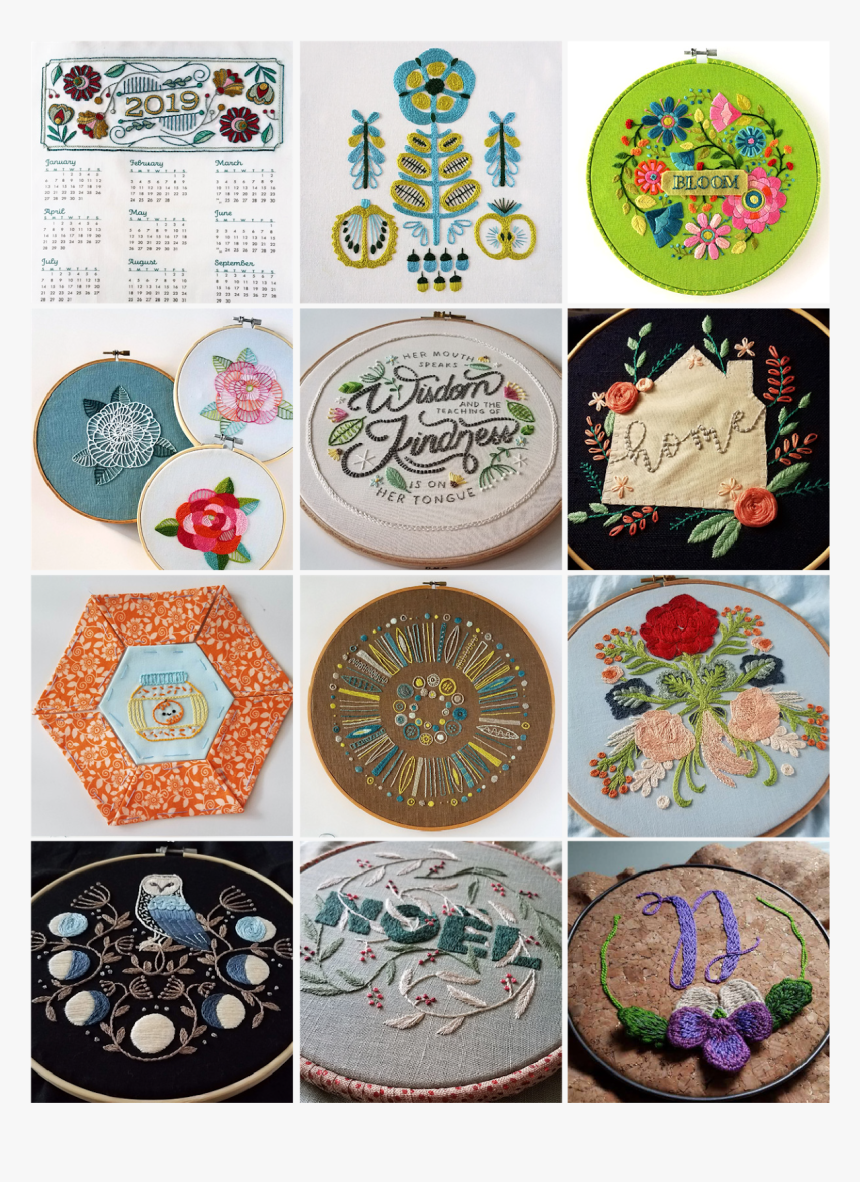 2019 Year In Review By Floresita For Feeling Stitchy - Needlework, HD Png Download, Free Download
