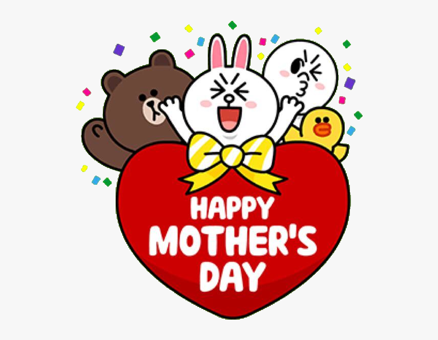 Family Special - Line Friends Mother's Day, HD Png Download, Free Download