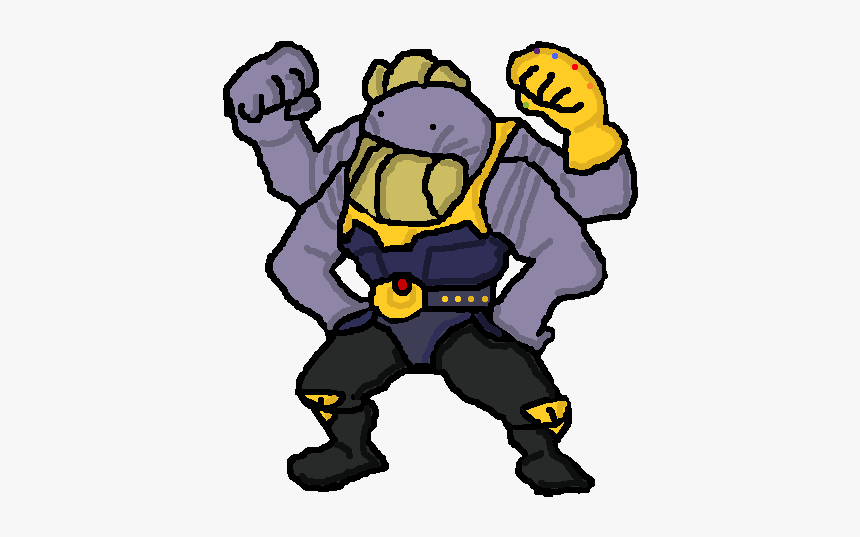 Machamp Black And White, HD Png Download, Free Download