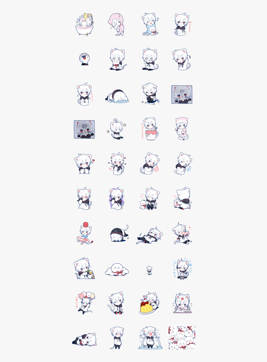 Mafumafu Sticker Vol - Mafumafu Line Stickers, HD Png Download, Free Download